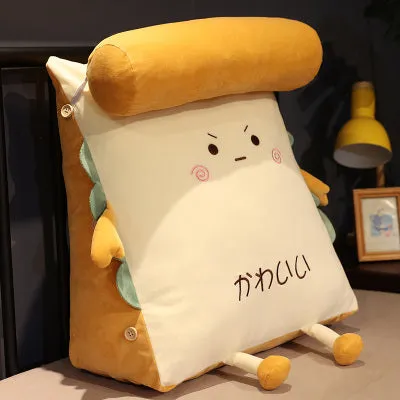 Kawaii Moody Bread Cushions
