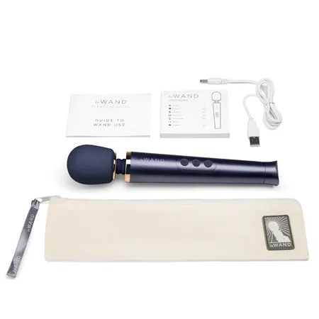 Le Wand Petite Rechargeable Vibrating Massager - Navy