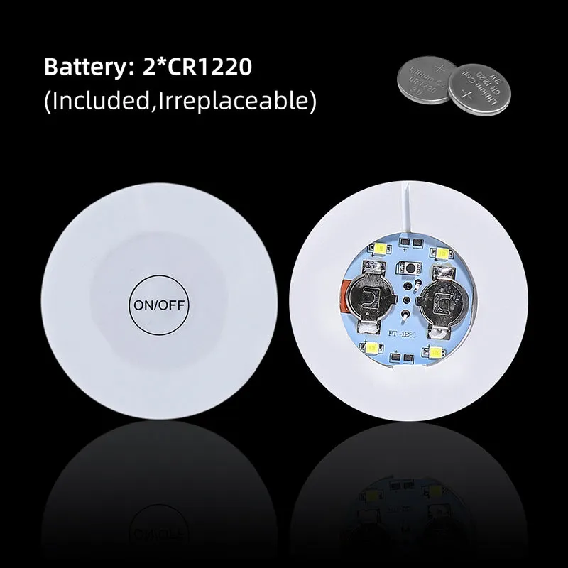 LED Bottle Coaster Sticker for Drinks(100Pck)