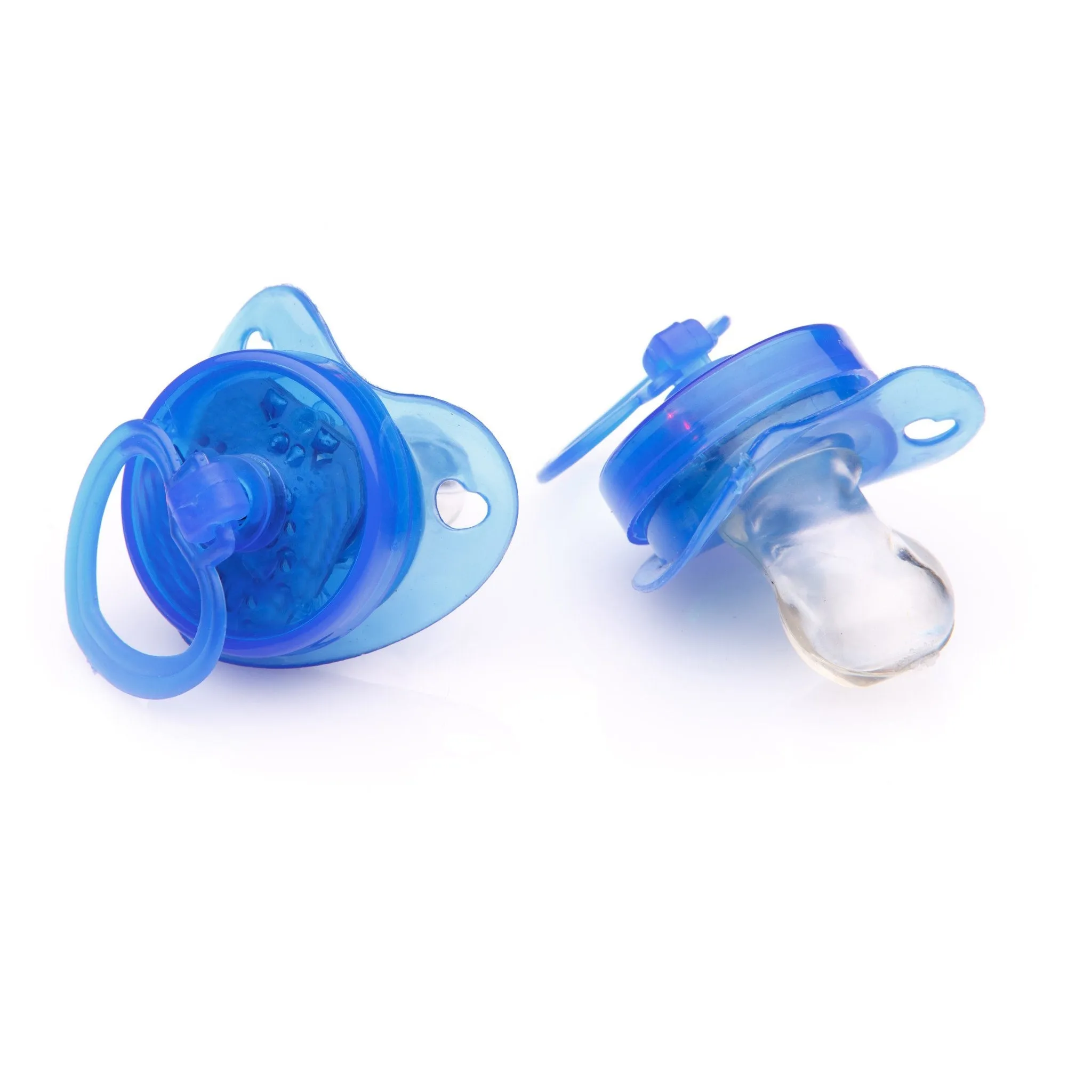 LED Pacifier Binky Necklace