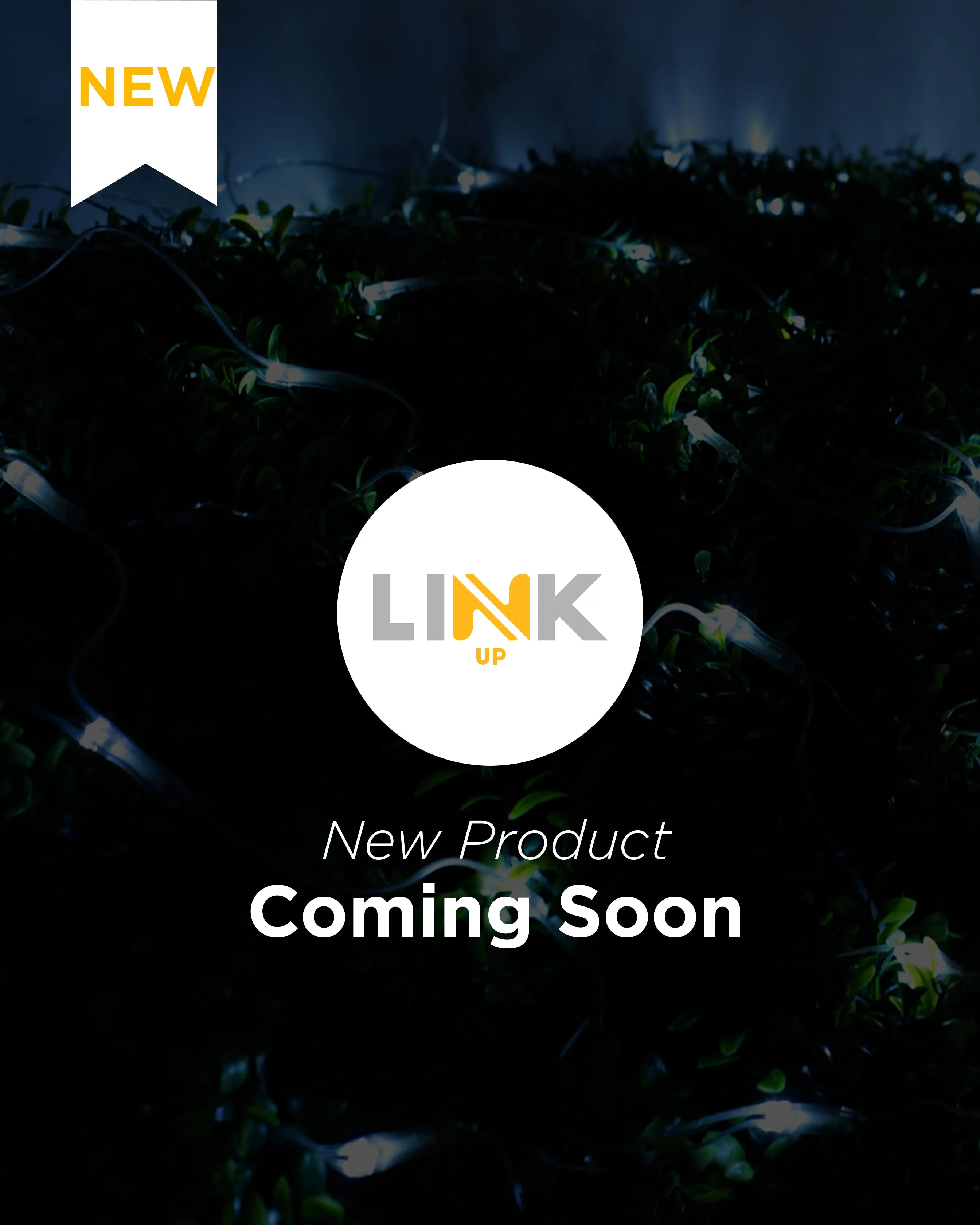LINK UP LED Net Lights, 2 m Drop, Warm White