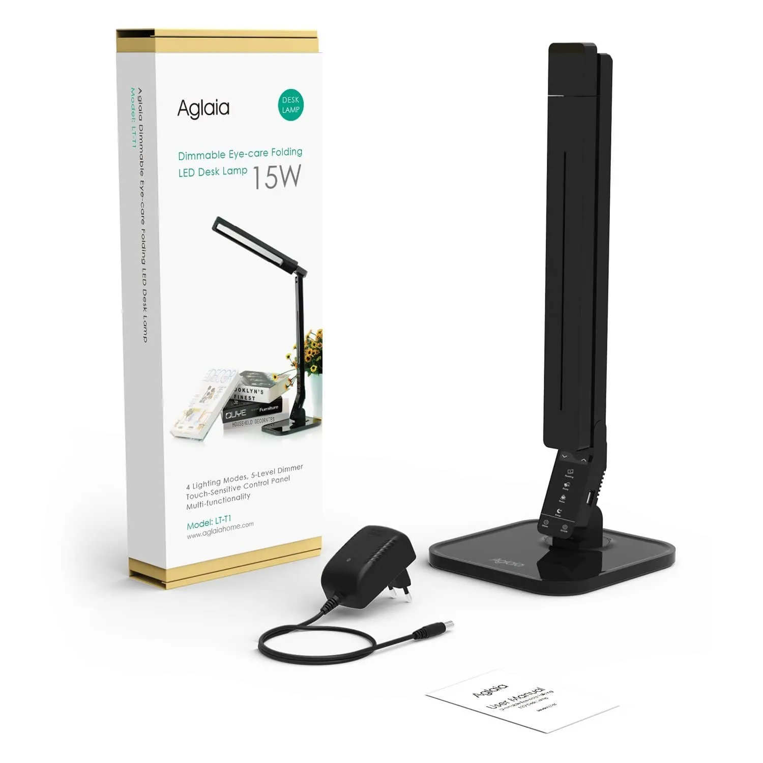 LT-T1 Aglaia Dimmable LED 4 Modes Desk Lamp