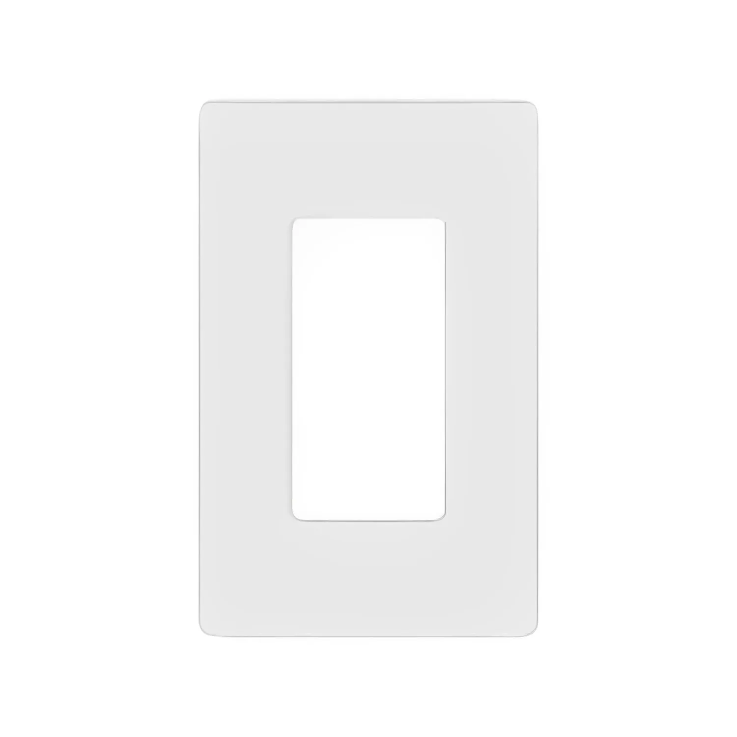 Lutron Claro Multi-Gang Wallplate, Screwless Designer Style, Gloss Finish