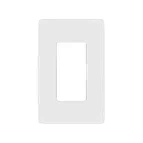 Lutron Claro Multi-Gang Wallplate, Screwless Designer Style, Gloss Finish