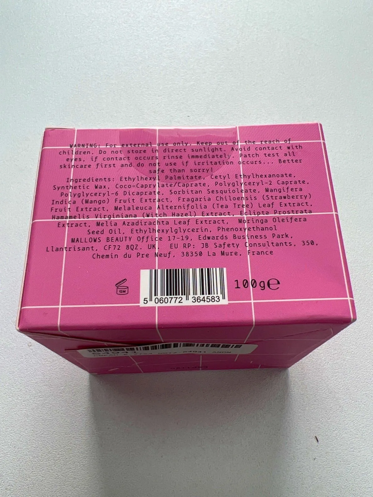 Mallows Beauty Make-Up Melt 100g