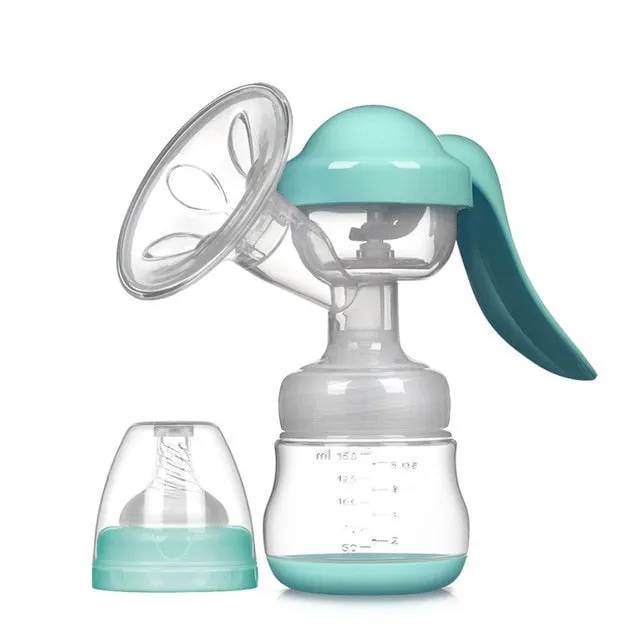 Manual Breast Pump with Pacifier Set | Portable & No Electricity Required