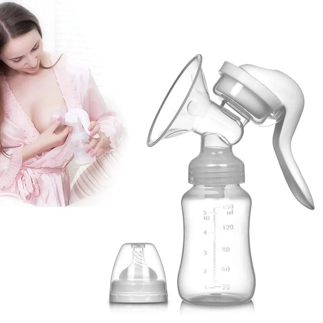 Manual Breast Pump with Pacifier Set | Portable & No Electricity Required