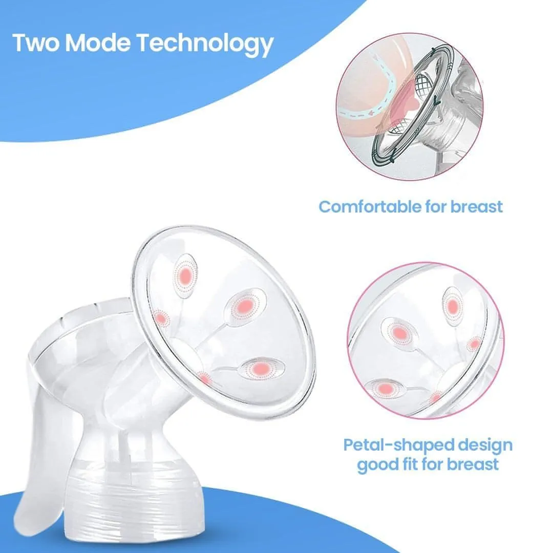 Manual Breast Pump with Pacifier Set | Portable & No Electricity Required