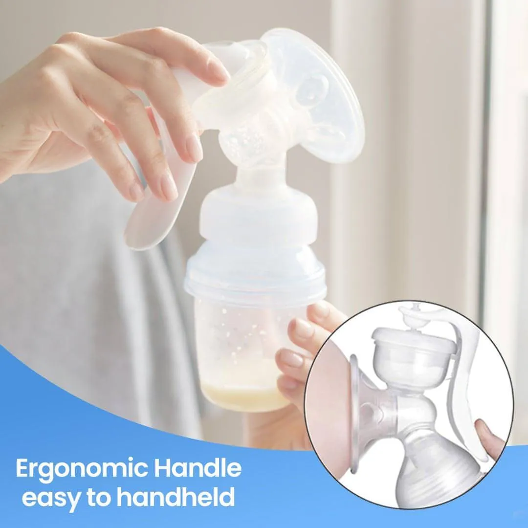Manual Breast Pump with Pacifier Set | Portable & No Electricity Required