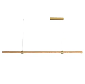 MAPLE Dimmable LED Solid Natural Wood Linear Light 3CCT Selectable Kitchen Bench top for Dinning Room