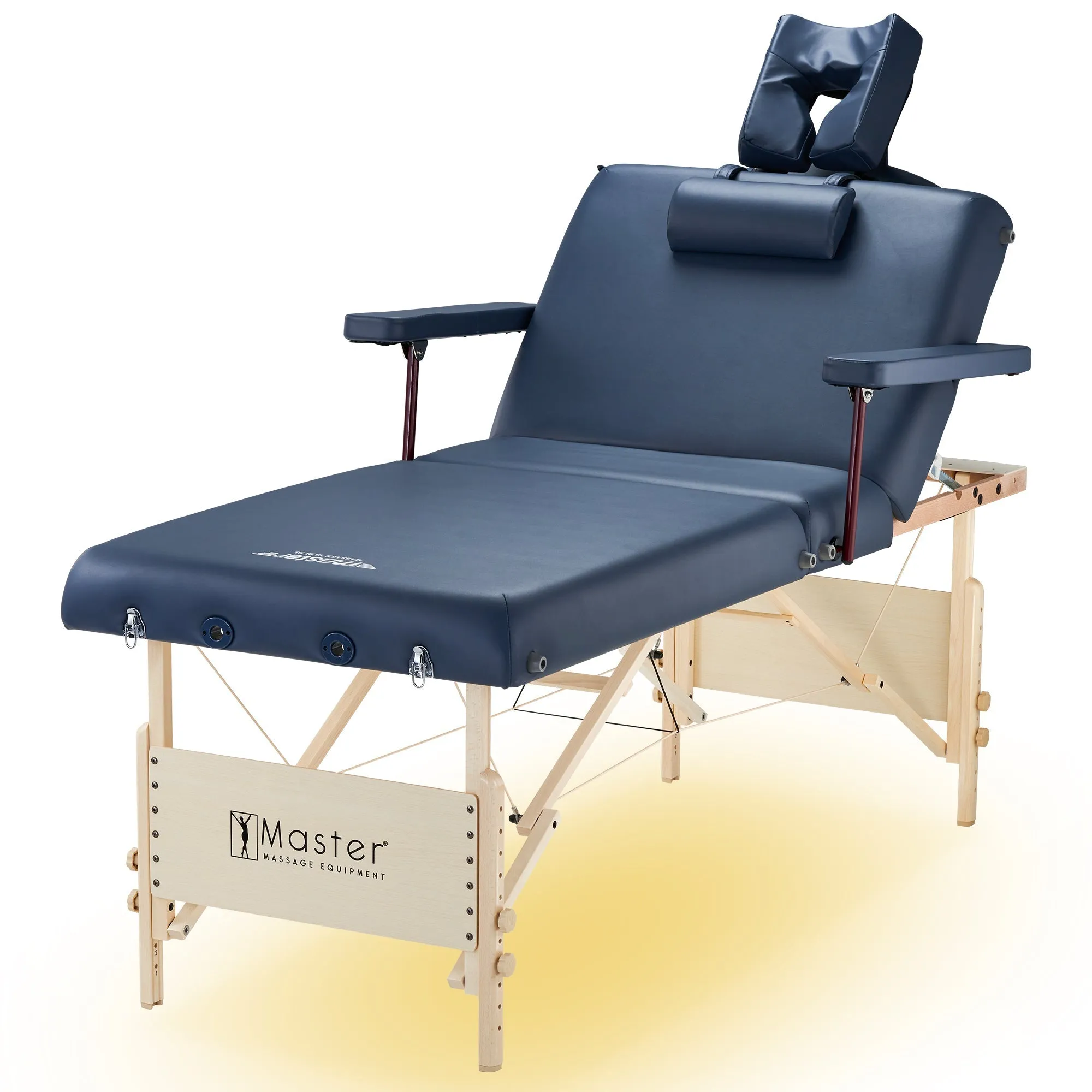 Master Massage CORONADO SALON Portable Massage Table Package with Lift Back Action - 78 cm