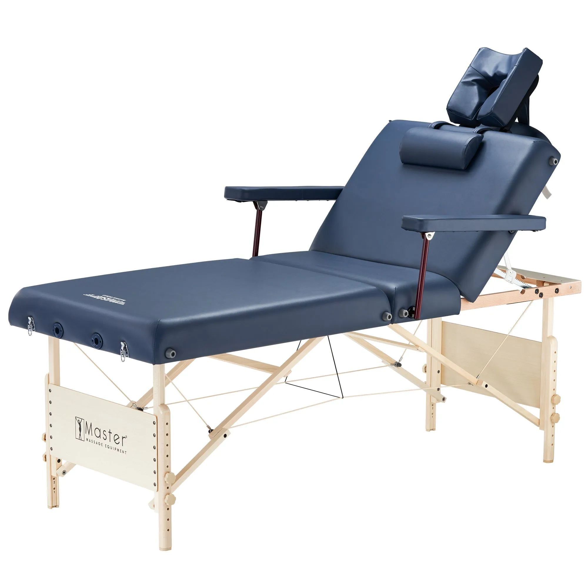 Master Massage CORONADO SALON Portable Massage Table Package with Lift Back Action - 78 cm