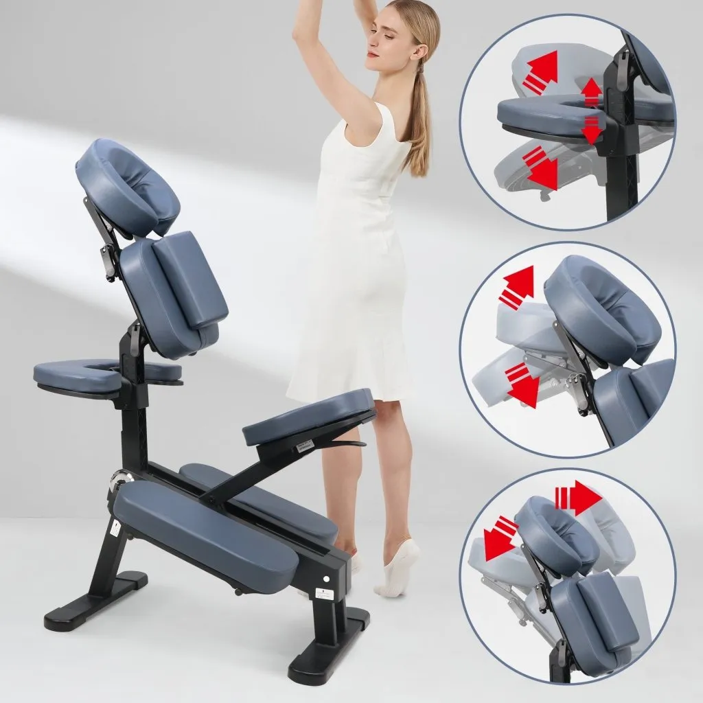 Master Massage® - Master Massage Gymlane Portable Massage Chair Royal Blue