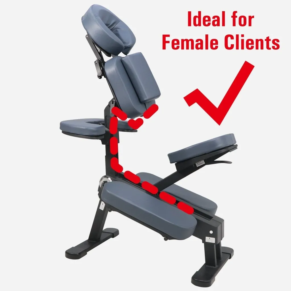 Master Massage® - Master Massage Gymlane Portable Massage Chair Royal Blue