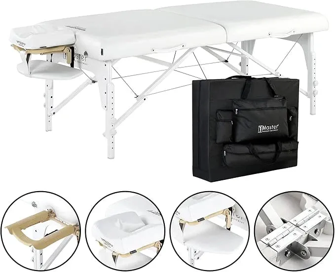 Master Massage Montclair Pro Portable Massage Table Package - 79 cm