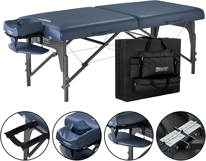 Master Massage Montclair Pro Portable Massage Table Package - 79 cm