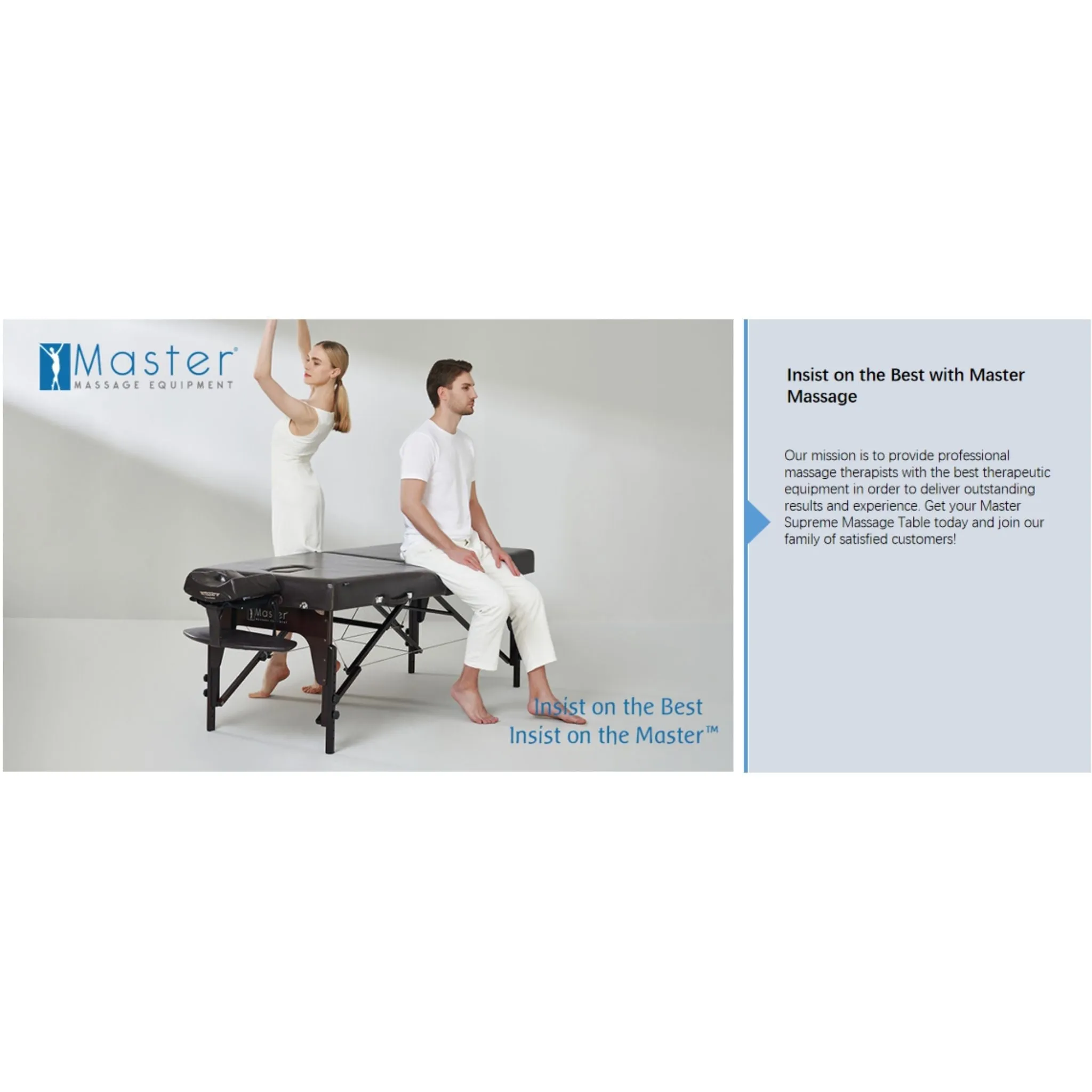 Master Massage Supreme Pro Portable Massage Table Package - 79 cm