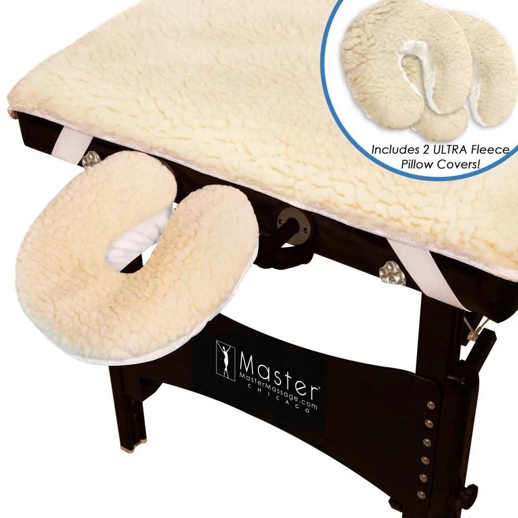 Master Massage UltraFleece Massage Table Pad Set - Now 2X Thicker