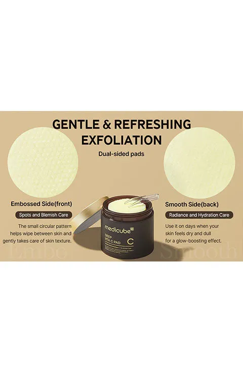 [medicube] Deep Vita C Facial Pads (70ct)