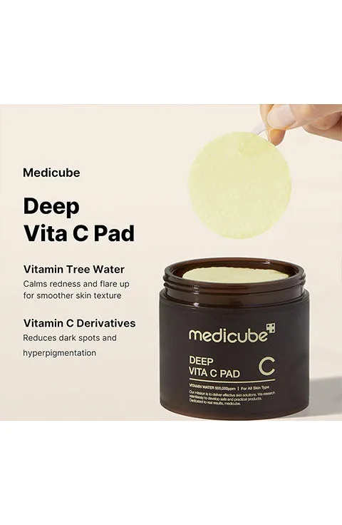 [medicube] Deep Vita C Facial Pads (70ct)