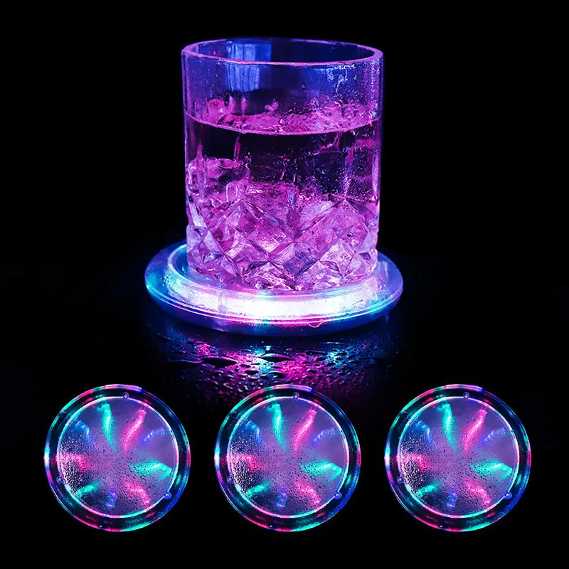 Multicolor Flashing Tunnel LED Coaster