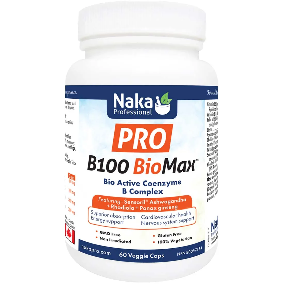 Naka Platinum Pro BioMax, Bio Active B 100 Complex