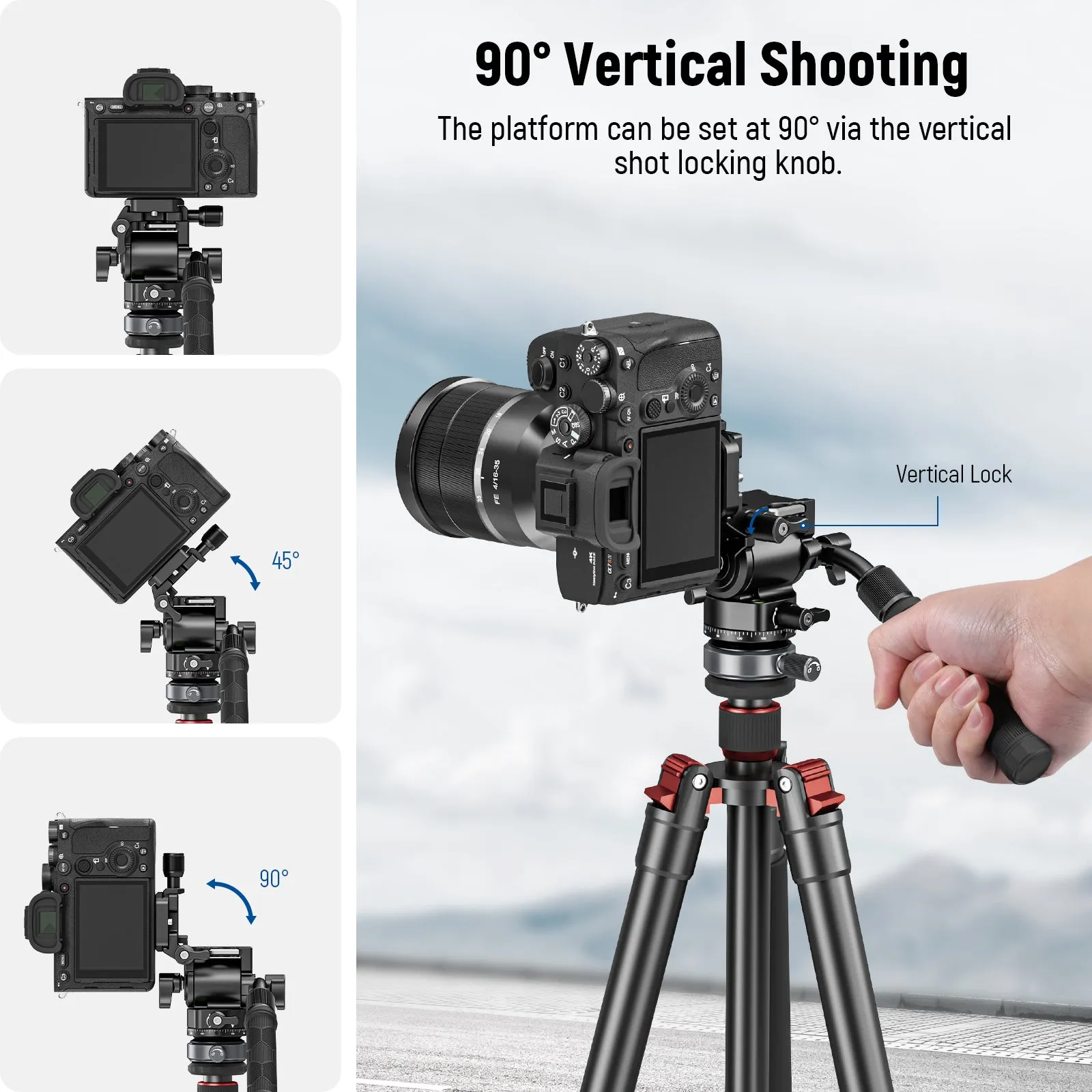 NEEWER GM30 Tripod Fluid Head