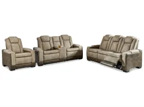 Next-Gen DuraPella Sofa, Loveseat and Recliner in Sand