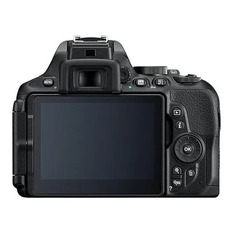 Nikon D5600 DSLR Camera with 18-55mm Lens (Black) |Nikon Case | Sandisk 32GB Memory Card |Cleaning Kit - Holiday Gift Special