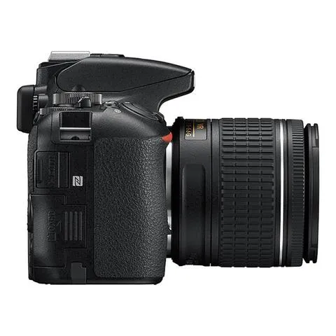 Nikon D5600 DSLR Camera with 18-55mm Lens (Black) |Nikon Case | Sandisk 32GB Memory Card |Cleaning Kit - Holiday Gift Special