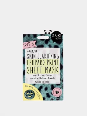 Oh K! SOS Printed Leopard Print Sheet Mask