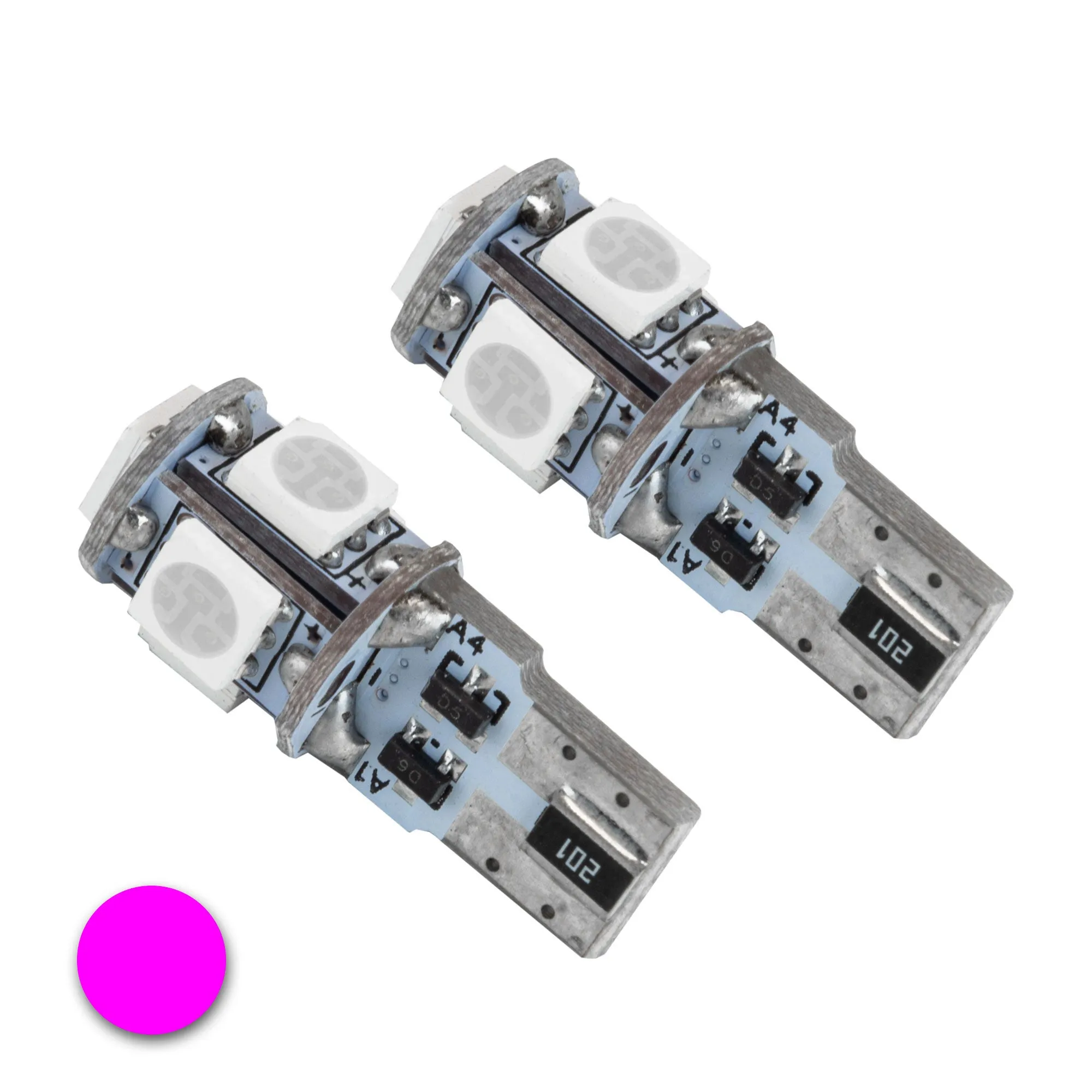 ORACLE Lighting T10 5 LED 3 Chip SMD Bulbs (Pair)