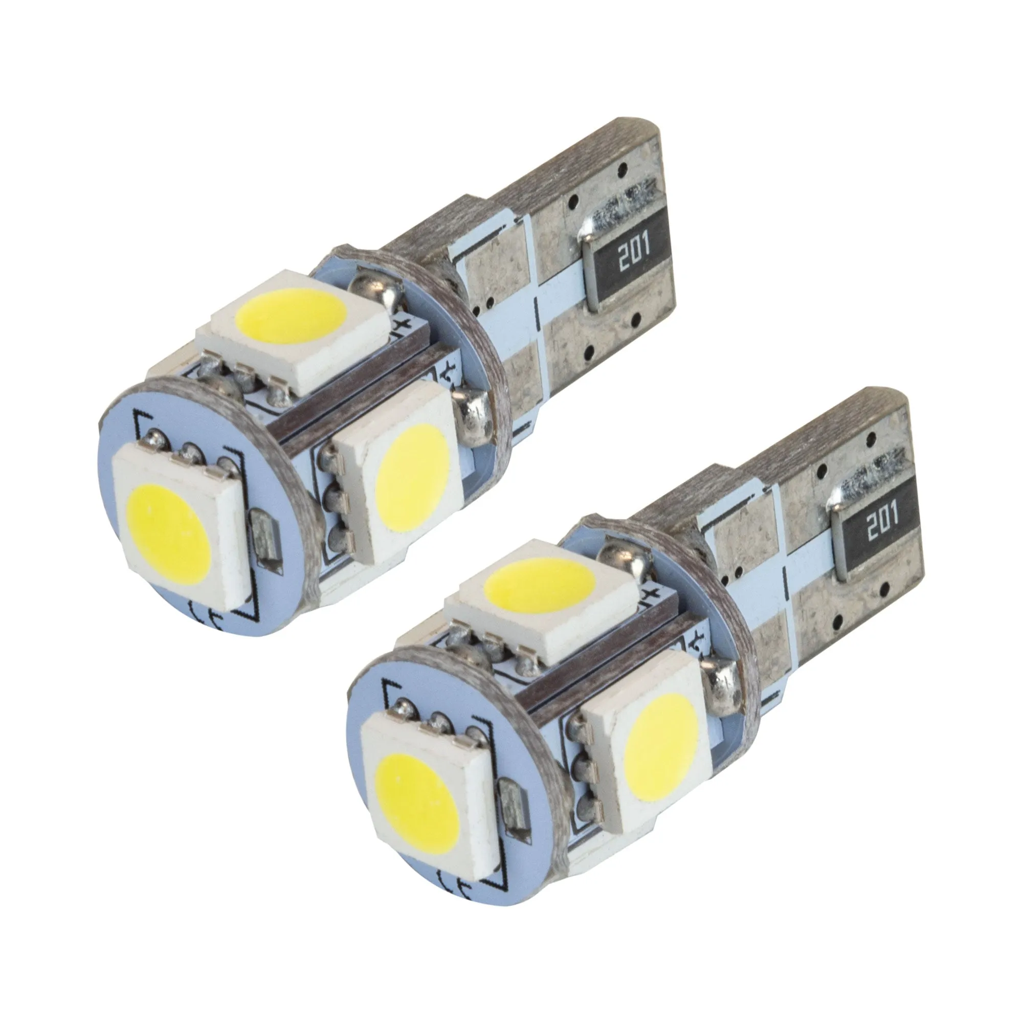ORACLE Lighting T10 5 LED 3 Chip SMD Bulbs (Pair)
