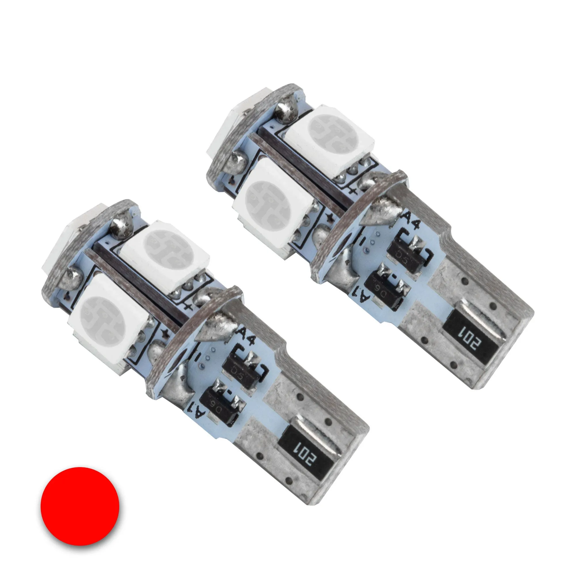 ORACLE Lighting T10 5 LED 3 Chip SMD Bulbs (Pair)