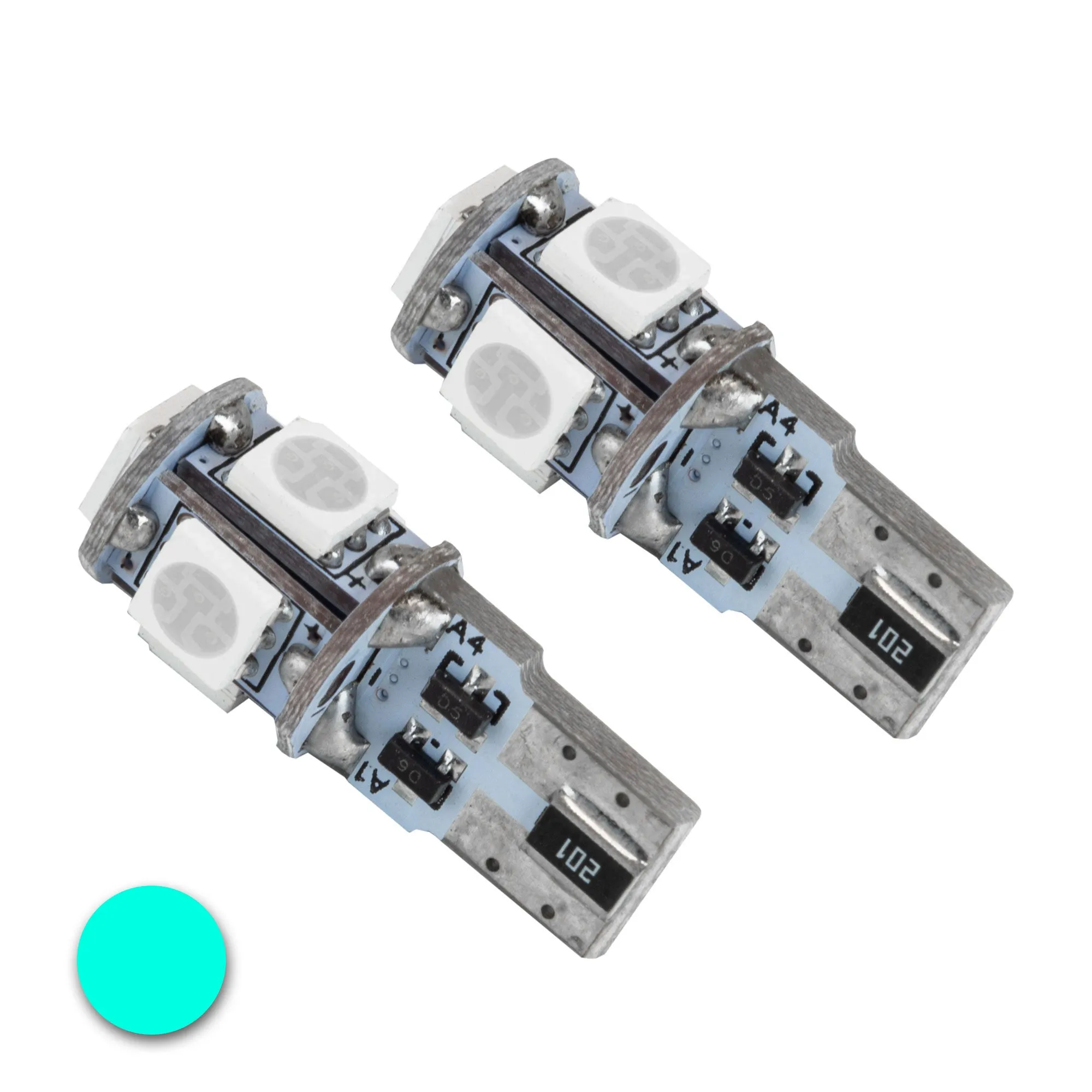 ORACLE Lighting T10 5 LED 3 Chip SMD Bulbs (Pair)