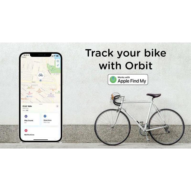 Orbit Velo Bike Tracker for Apple