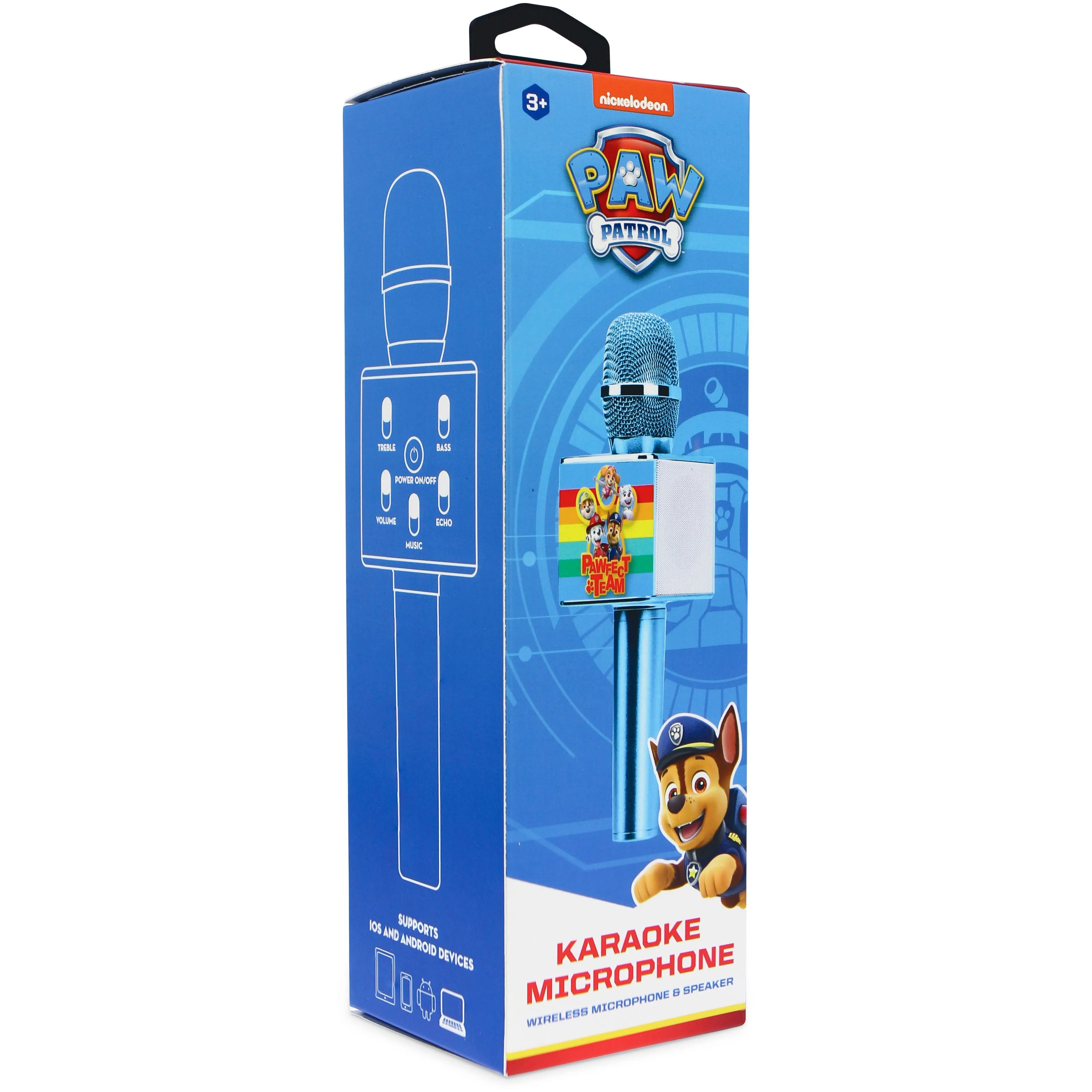 OTL PAW Patrol Karaoke Microphone with Speaker - Blue | PAW891