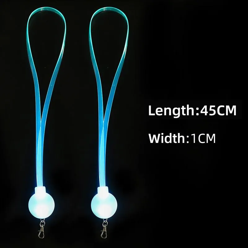 Party Supplies Decorations Remote Controlled Flashing LED Lanyards