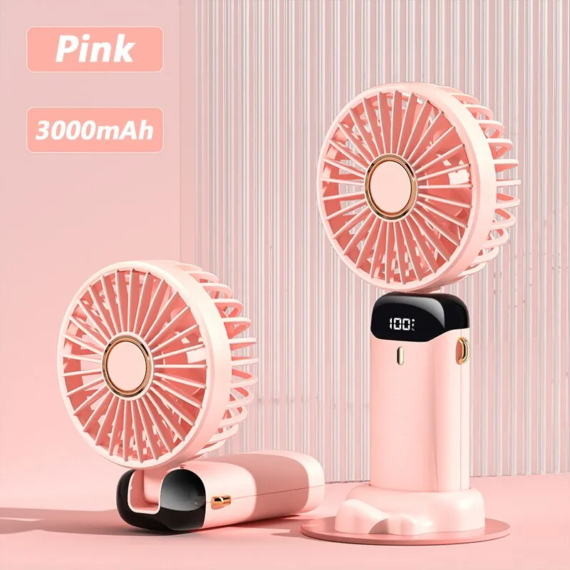 Portable Handheld Foldable Electric Fan