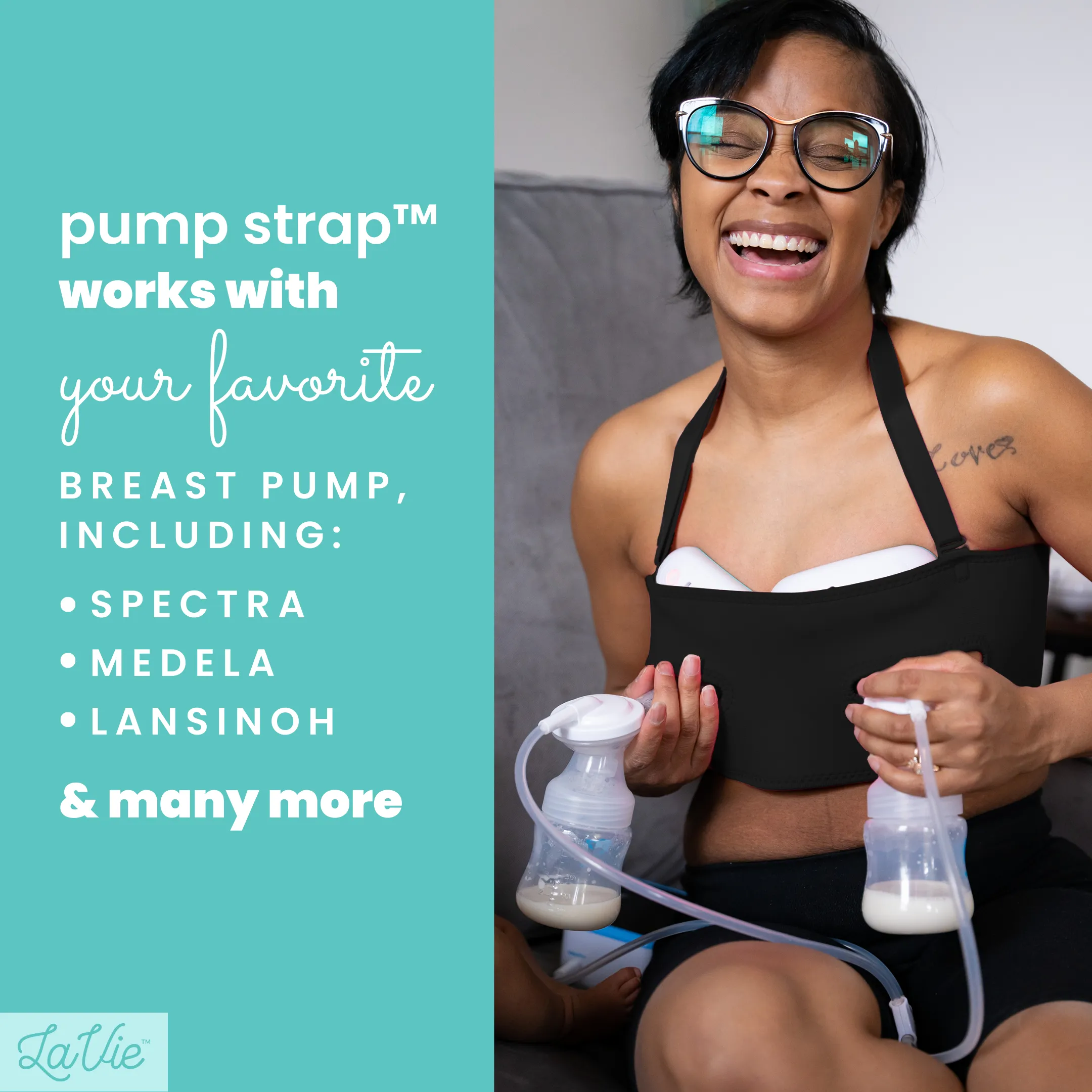 Pump Strap Hands-Free Pumping Bra