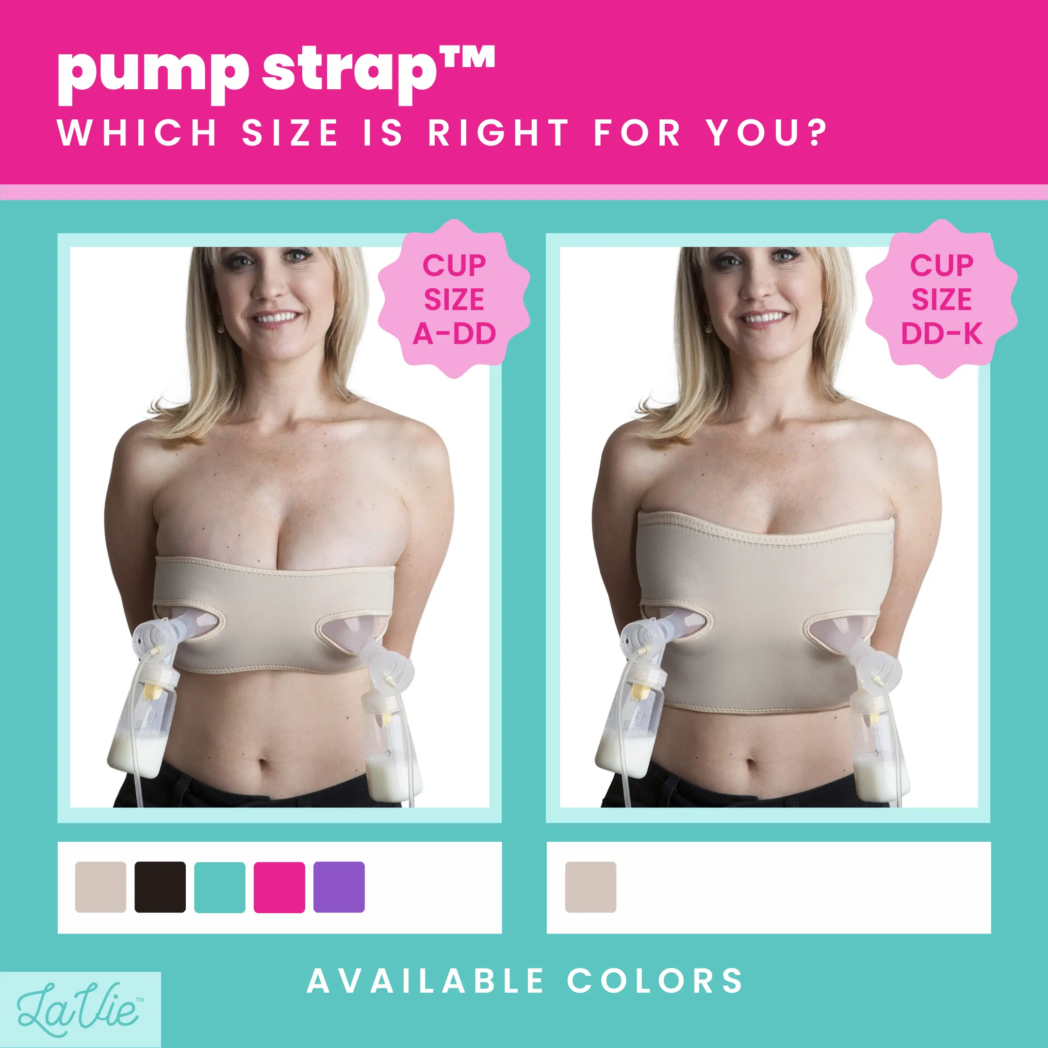Pump Strap Hands-Free Pumping Bra