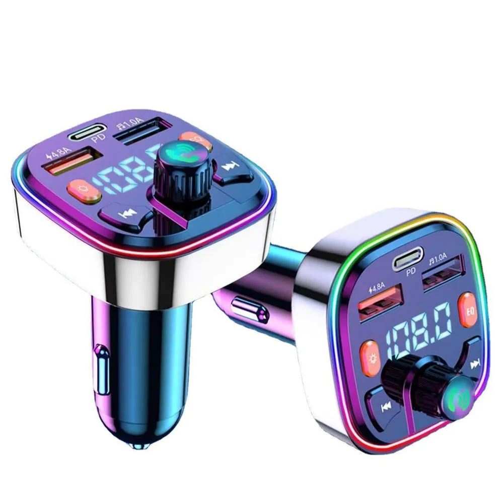 Q5 Car Radio Mp3 Audio Player Bluetooth Hands-free Fm Transmitter