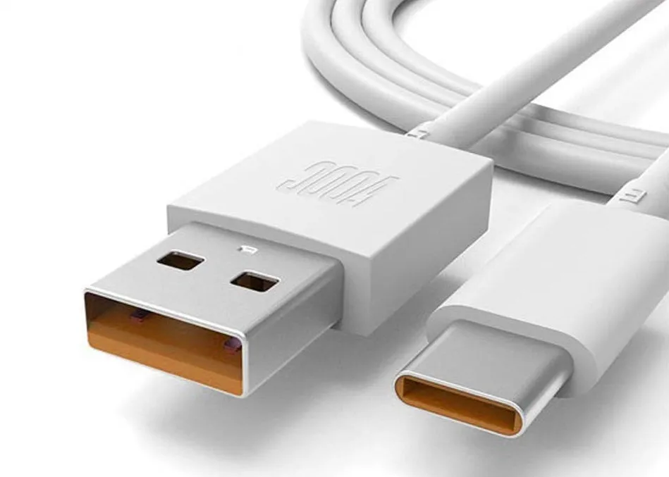 Realme X Type-C VOOC Charge And Data Sync Cable 1 Mt White