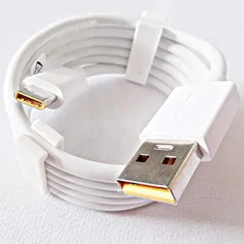 Realme X Type-C VOOC Charge And Data Sync Cable 1 Mt White