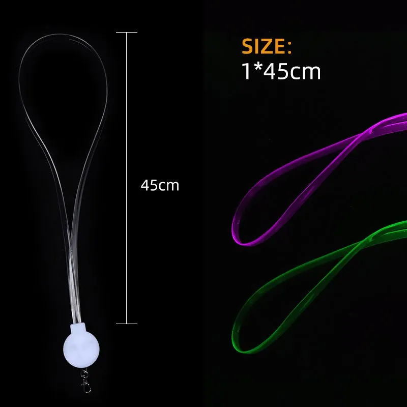 Remote Controlled TPU LED Lanyards for Events