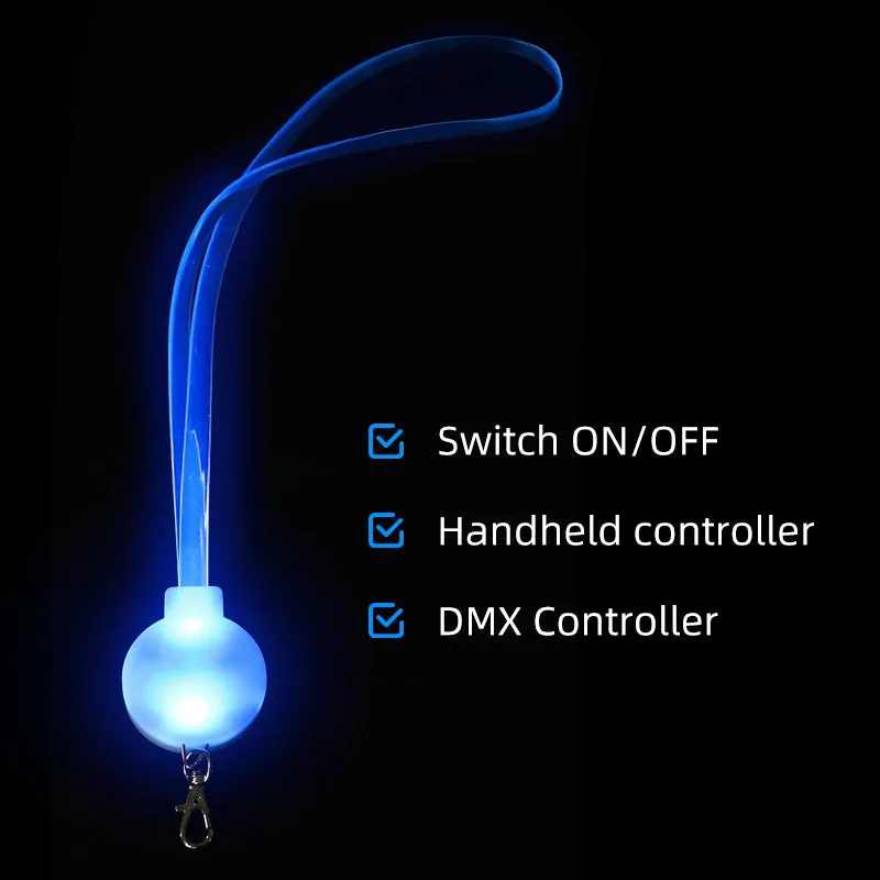 Remote Controlled TPU LED Lanyards for Events