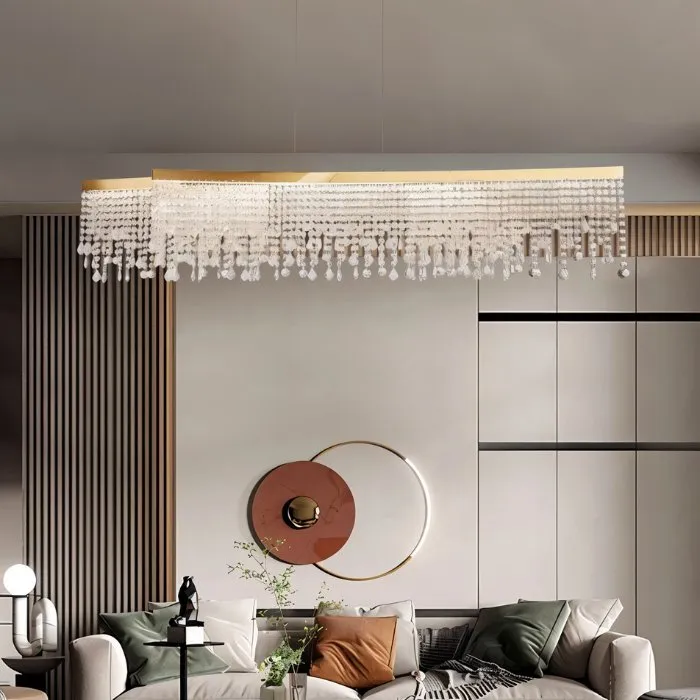 Rexana Crystal Linear Chandelier