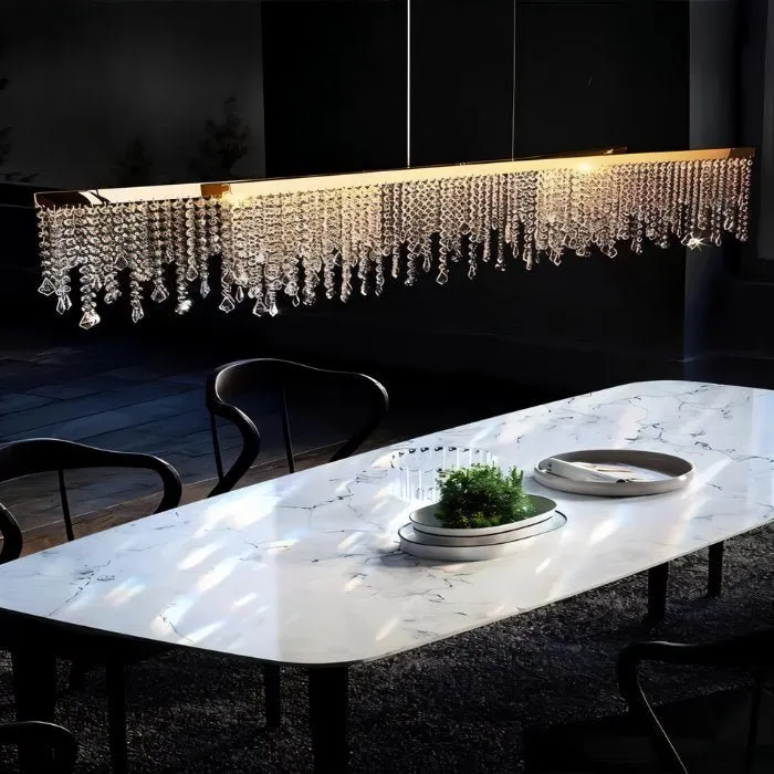 Rexana Crystal Linear Chandelier