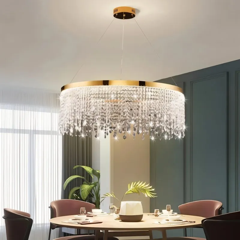 Rexana Crystal Round Chandelier