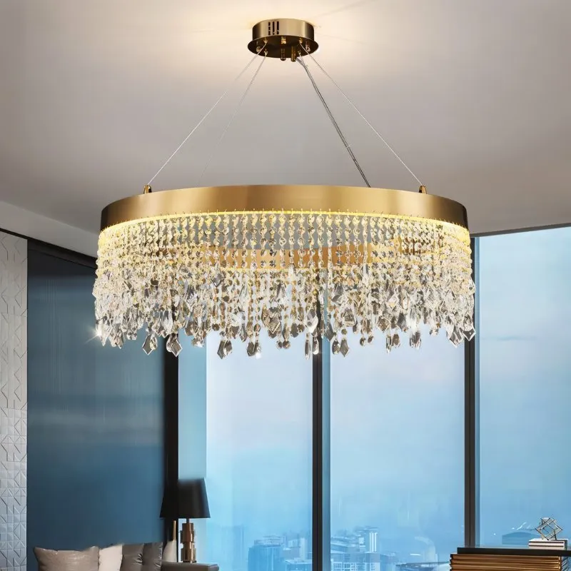 Rexana Crystal Round Chandelier
